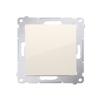 Simon54 przycisk pojedynczy zwierny DP1.01/41 beżowy