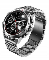 Smartwatch Garett V14 Srebrny SET Garett-5904238486849