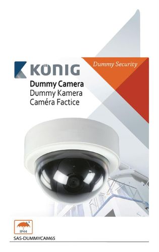 König dummy outdoor dome camera na Arena.pl