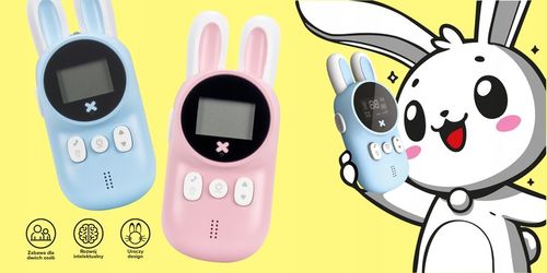 REDLEAF XJ11 2X KRÓTKOFALÓWKI DLA DZIECI WALKIE TALKIE ZESATW DUŻY ZASIĘG na Arena.pl