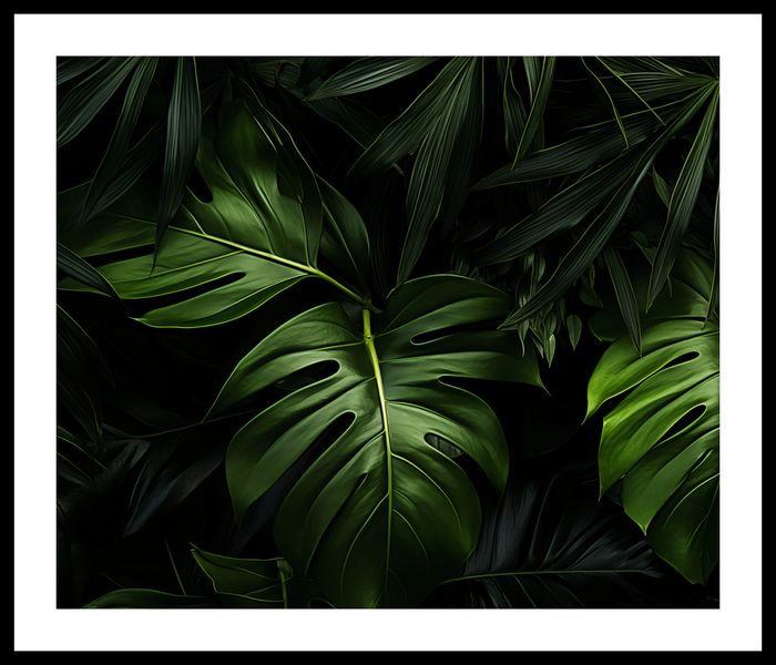 Plakat 60x50cm Zielony Szept zdjęcie 3