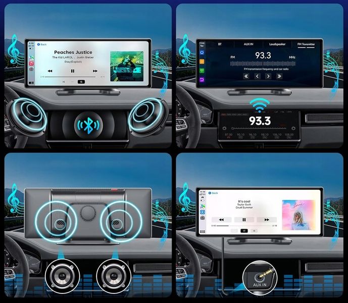 Radio Samochodowe ANDROID Auto AirPlay Mirror Link Ekran 9,3" zdjęcie 11