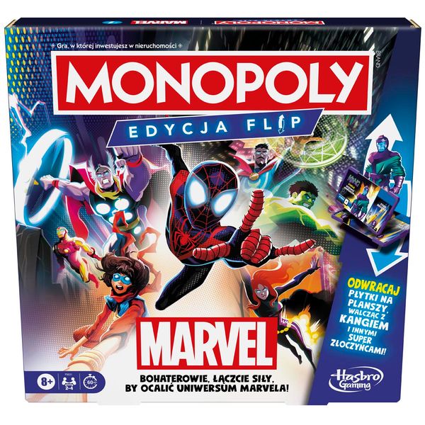 ND01_248845 *****GRA MONOPOLY Flip Marvel wersja zdjęcie 1