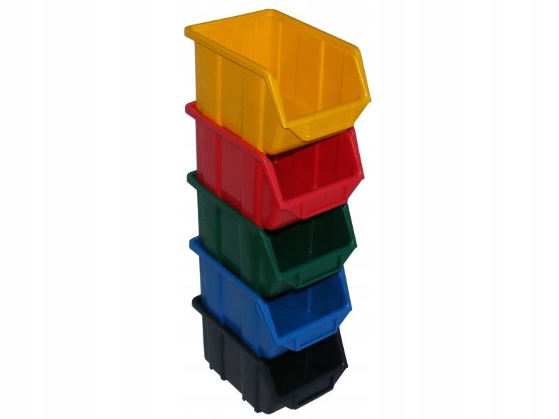 Pojemnik magazynowy - Ecobox średni | Czarny zdjęcie 4