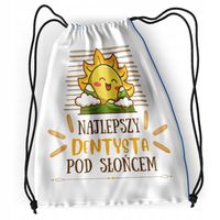 Plecak Sportowy Szkolny Dla Dentysty Worek Z Nadrukiem Ze Zdjęciem