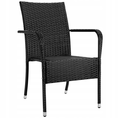 Krzesło rattanowe Girona, sztaplowane, nośność 120 kg na Arena.pl