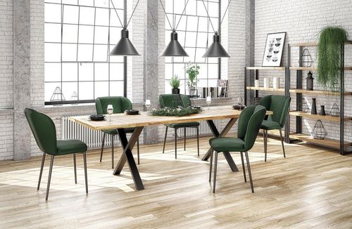 Stół Pexa 120x78cm drewno lite - dębowe na Arena.pl