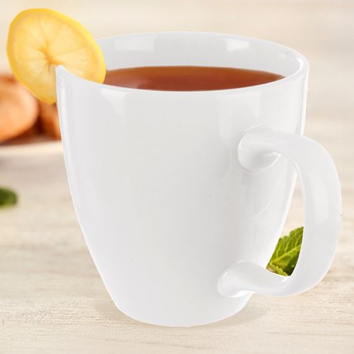 Kubek porcelanowy biały MONA 400 ml na Arena.pl