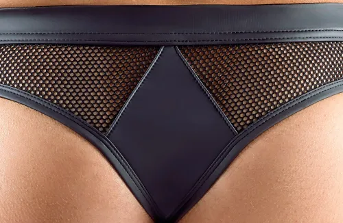 svenjoyment stringi męskie 2xl czarny mat siateczka zatrzask na Arena.pl