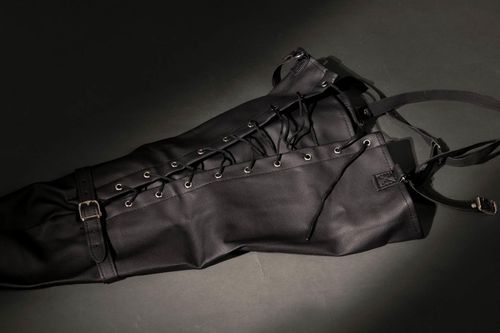 lace up full sleeve arm restraint   black na Arena.pl