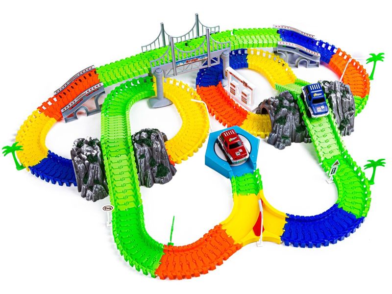 Tor Wyścigowy, Samochodowy 240 Elementów zdjęcie 3