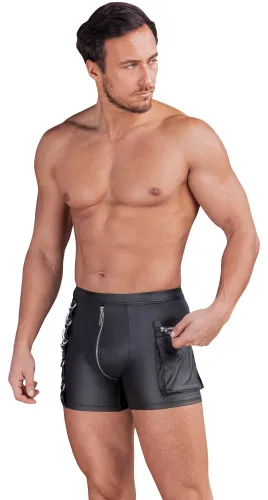 nek spodnie męskie l matowe z łańcuchami i kieszenią cargo na Arena.pl