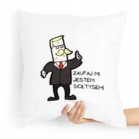 Poduszka Prezent Dla Sołtysa Zaufaj Mi Jestem Z Nadrukiem Ze Zdjęciem