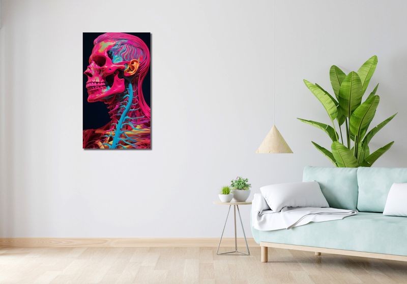 Obraz 50x90cm Anatomia Koloru zdjęcie 2