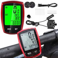 Licznik rowerowy WODOODPORNY termometr tryb noc PRĘDKOŚCIOMIERZ LCD PRO