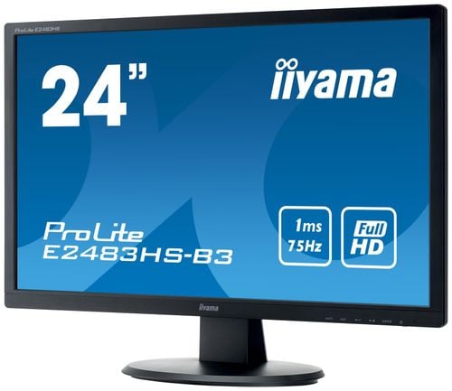 Monitor iiyama Prolite E2483HS 24'' FLICKER FREE FULL HD LED na Arena.pl