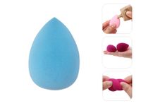 Gąbka do makijażu blender DUŻA super miękka blue