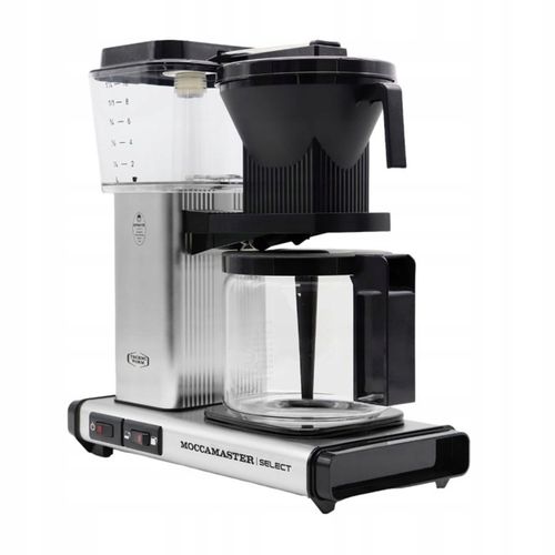 Ekspres przelewowy do kawy Moccamaster KBG 741 Select 1,25L Dzbanek Srebrny na Arena.pl