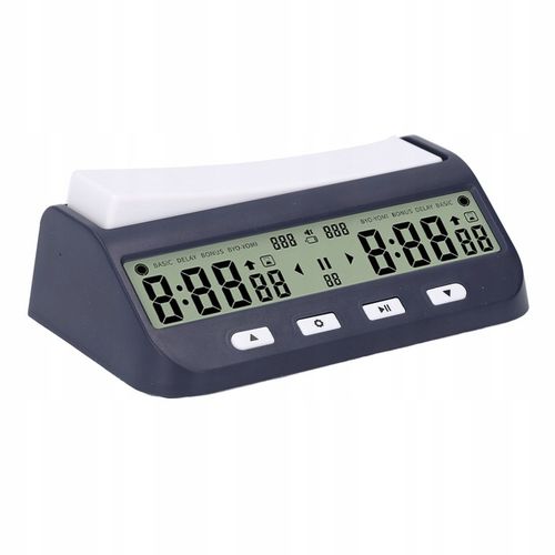ZEGAR SZACHOWY TIMER CZARNY ELEKTRONICZNY PROFESJONALNY YS-9901 na Arena.pl