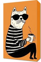 Obraz 30x50cm Kawusia Minimalistyczny , Wnętrza Styl Skandynawski, Boho