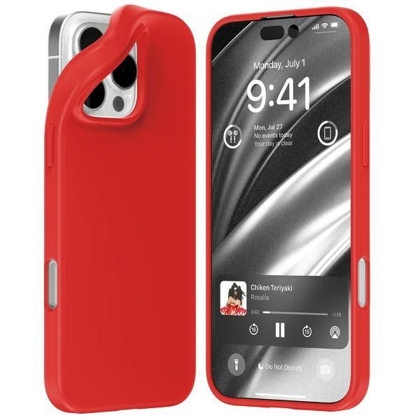 mercury soft iphone 16 pro max 6,9czerwony/red zdjęcie 2