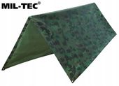 PŁACHTA PLANDEKA Tarp Survivalowa 3x2m biwakowa Mil-Tec Moro Camo Woodland