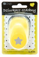 DZIURKACZ OZDOBNY 2,5CM JCDZ-110-019 GWIAZDA DP CRAFT