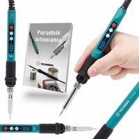 PRECYZYJNA LUTOWNICA KOLBOWA LCD 80W 180-500°C NA GROTY 900M REGULACJA