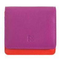 Elegancka kompaktowa Damska skórzana mała portmonetka zgrabna DUDU