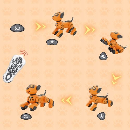 ROBOT INTERAKTYWNY PIES PIESEK ZDALNIE STEROWANY PROGRAMOWANY 20+ FUNKCJE na Arena.pl