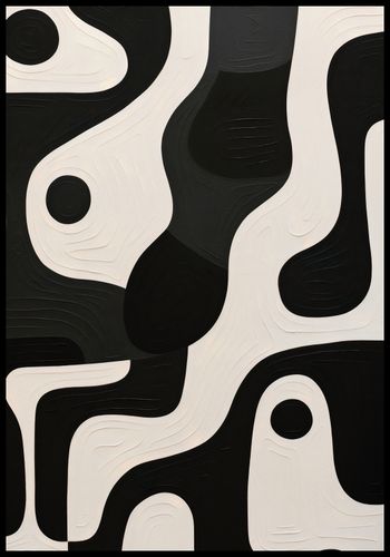 Plakat 68x98cm Kontrastowa Harmonia na Arena.pl