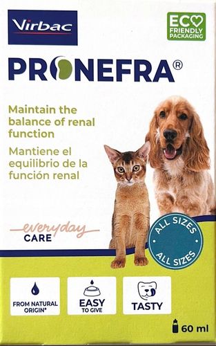 PRONEFRA 60ml PRZEWLEŁA Niewydolność NEREK u Kotów i Psów na Arena.pl