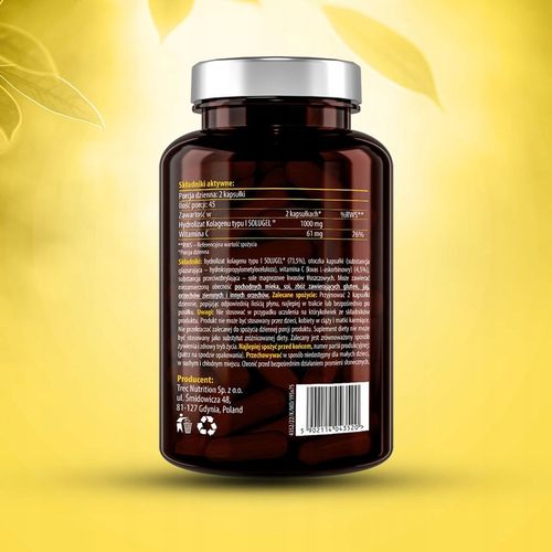 Essensey KOLAGEN NATURALNY + WITAMINA C ZDROWE WŁOSY SKÓRA 90 KAPS na Arena.pl