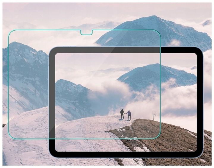 2x SZKŁO HARTOWANE do APPLE IPAD GEN 10 2022 10.9 SZYBKA 9H Zestaw 2 sztuk zdjęcie 10