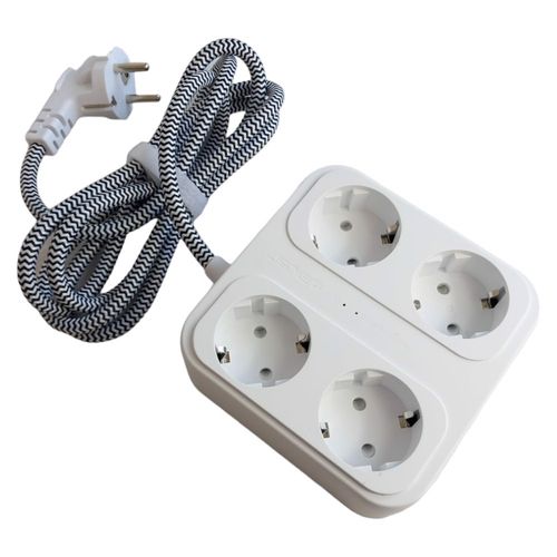 Przedłużacz Listwa Zasilająca 8w1 Biała na Arena.pl