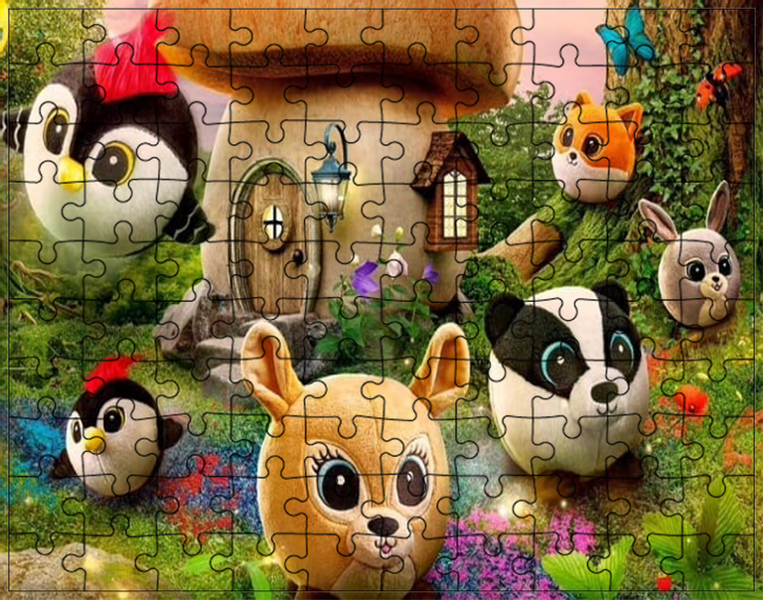 Puzzle Gang Słodziaków zdjęcie 1