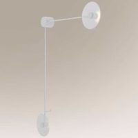 Kinkiet LAMPA ścienna FURANO 7819 Shilo loftowa OPRAWA metalowa LED 12W 3000K pręty amadeo białe