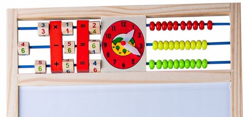 TABLICA DREWNIANA DWUSTRONNA KREDOWA MAGNETYCZNA na Arena.pl