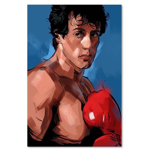 Obraz na płótnie - Canvas, Sylwester Stallone 40x60 na Arena.pl