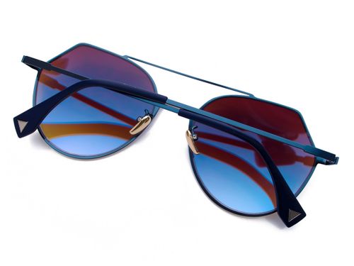 Lustrzane okulary retro na Arena.pl