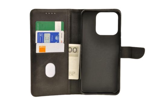 Etui portfel Wallet do Honor X8A czarny na Arena.pl