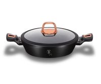 garnek granitowy 28cm berlinger haus bh-1640 black rose