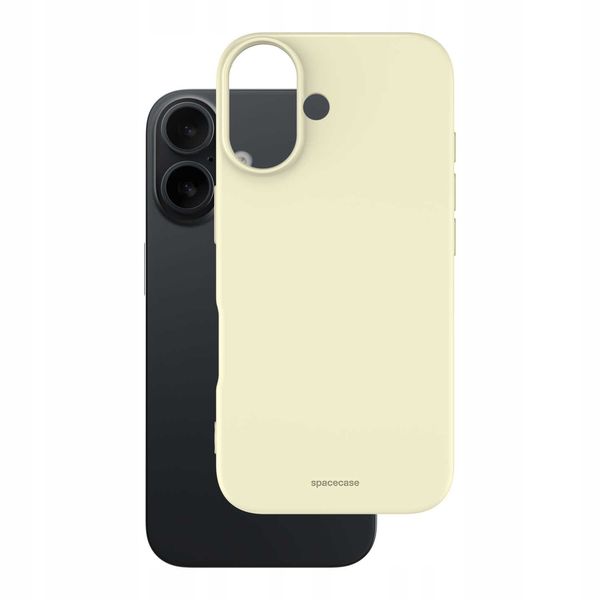 Spacecase Silicone Case Iphone 16 Bone zdjęcie 2