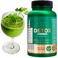 Lanco Nutritions Detox Combo 60 kapsułek wspomaga wątrobę