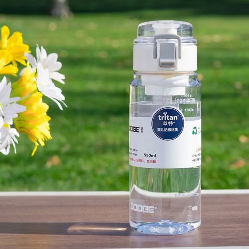 BUTELKA NA WODĘ BIDON 550 ML Z MIARKĄ NA NAPOJE BPA FREE DO SZKOŁY TRITAN na Arena.pl