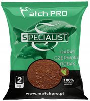 Zanęta Specialist Karaś Czerwony Robak 2 Kg Match Pro