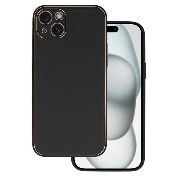 TEL PROTECT Luxury Case do Iphone 15 Plus Czarny zdjęcie 1