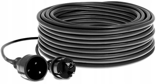 PRZEDŁUŻACZ BUDOWLANY OGRODOWY 3 x 2,5mm 30m GRUBY na Arena.pl