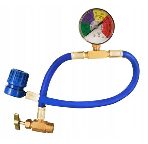 A/C FIX Uszczelniacz 3w1 + GAZ R1234YF +40% + PRZEWÓD Z MANOMETEM +ADAPTER na Arena.pl