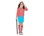 Strój przebranie dla dzieci Ciekawska Dziewczyna Gdzie jest Wally 130/140cm